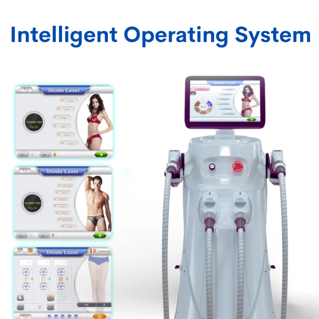DiolaSheer™ Ice Hair Removal Laser Machine (4 Wavelengths) - Image 8